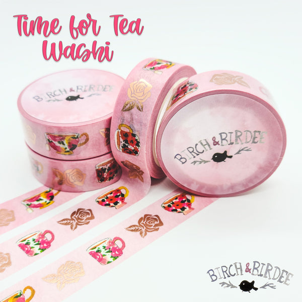 Time for Tea Washi Tape
