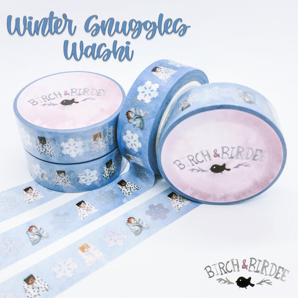 Winter Snuggles Washi – Birch & Birdee